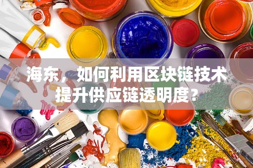 海东，如何利用区块链技术提升供应链透明度？