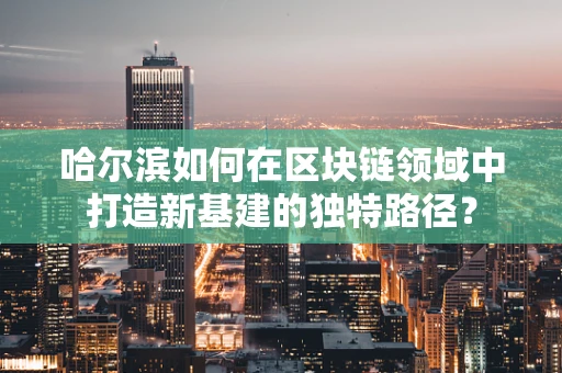 哈尔滨如何在区块链领域中打造新基建的独特路径？