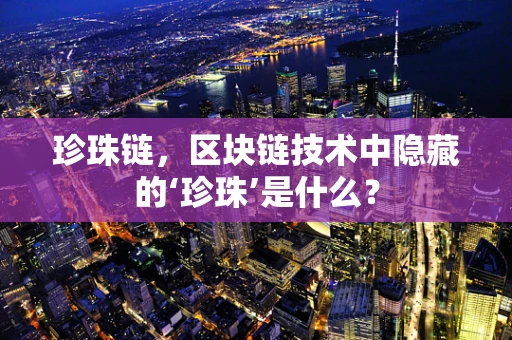 珍珠链，区块链技术中隐藏的‘珍珠’是什么？