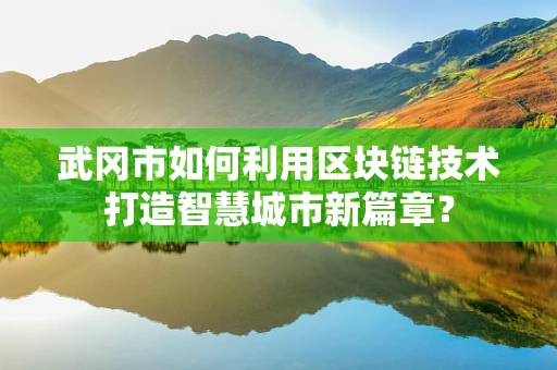 武冈市如何利用区块链技术打造智慧城市新篇章？