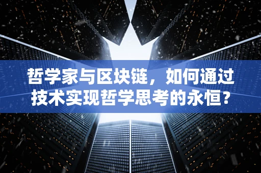 哲学家与区块链，如何通过技术实现哲学思考的永恒？
