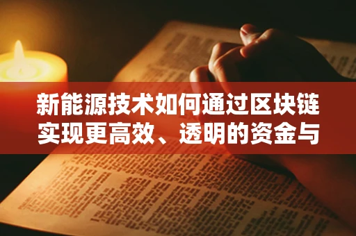 新能源技术如何通过区块链实现更高效、透明的资金与资源分配？