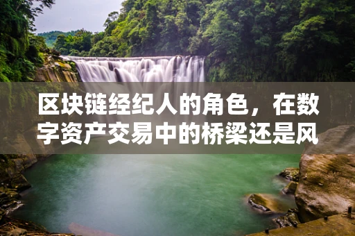 区块链经纪人的角色，在数字资产交易中的桥梁还是风险点？