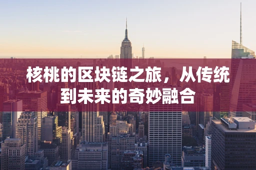 核桃的区块链之旅，从传统到未来的奇妙融合