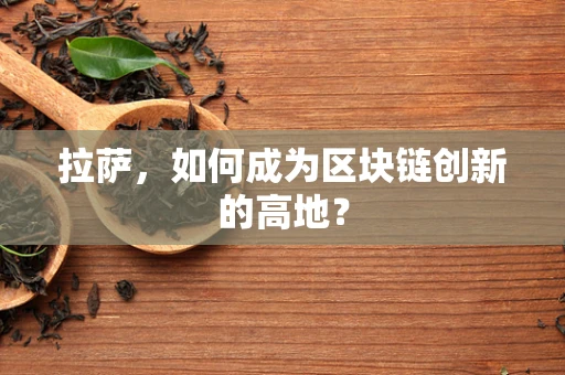 拉萨，如何成为区块链创新的高地？
