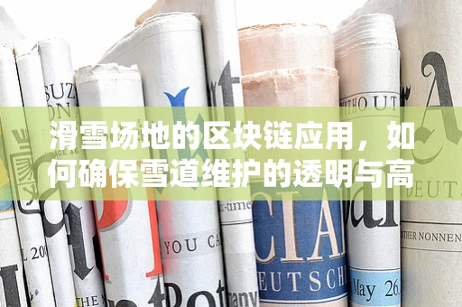 滑雪场地的区块链应用，如何确保雪道维护的透明与高效？