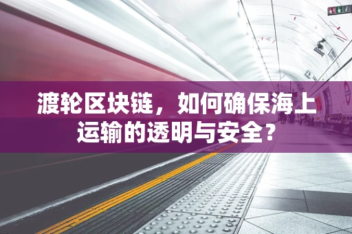 渡轮区块链，如何确保海上运输的透明与安全？