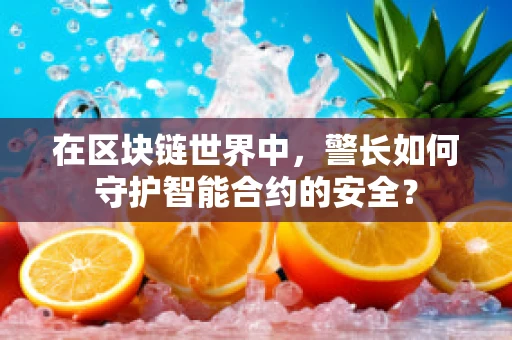 在区块链世界中，警长如何守护智能合约的安全？