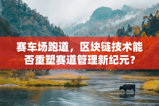 赛车场跑道，区块链技术能否重塑赛道管理新纪元？