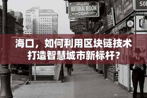 海口，如何利用区块链技术打造智慧城市新标杆？