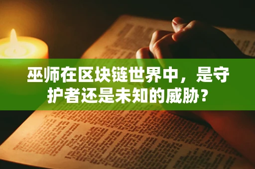 巫师在区块链世界中，是守护者还是未知的威胁？