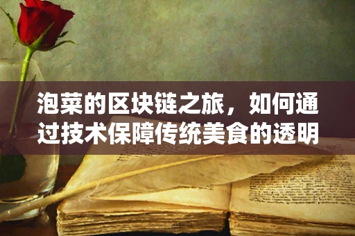 泡菜的区块链之旅，如何通过技术保障传统美食的透明与安全？