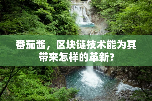 番茄酱，区块链技术能为其带来怎样的革新？