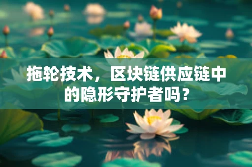 拖轮技术，区块链供应链中的隐形守护者吗？