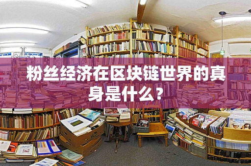 粉丝经济在区块链世界的真身是什么？