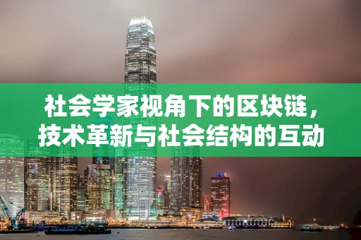 社会学家视角下的区块链，技术革新与社会结构的互动之谜