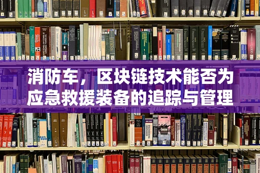 消防车，区块链技术能否为应急救援装备的追踪与管理带来革新？