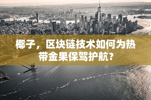 椰子，区块链技术如何为热带金果保驾护航？