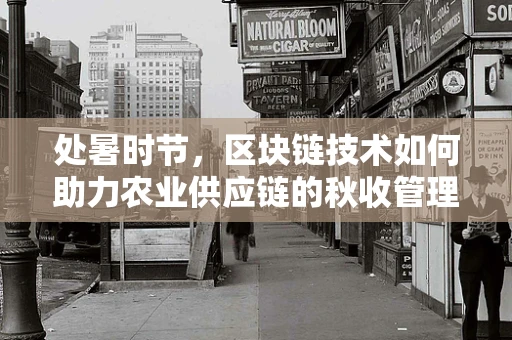 处暑时节，区块链技术如何助力农业供应链的秋收管理？