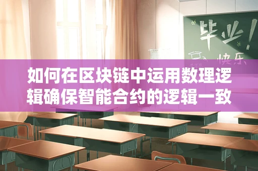 如何在区块链中运用数理逻辑确保智能合约的逻辑一致性？